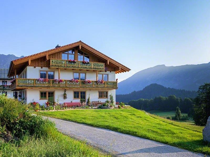 Ferienwohnung Roislerlehen ビショフスヴィーゼン エクステリア 写真